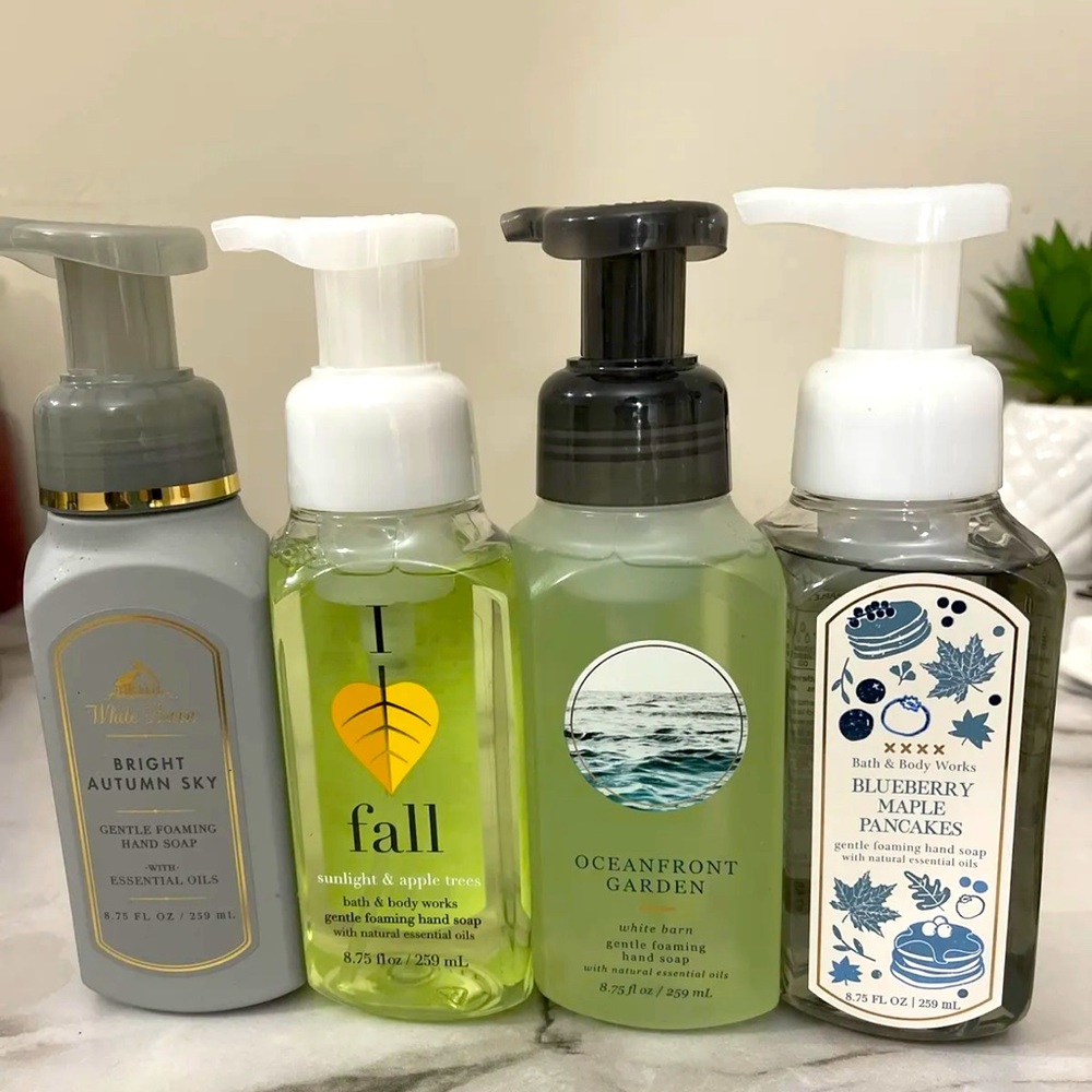 4 BBW FOAM SOAPS